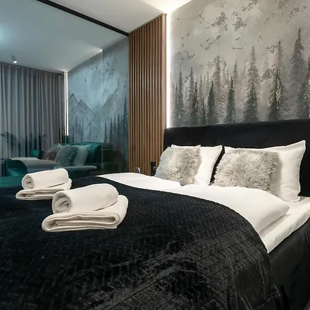 Daire Aparts4u - Kras Apartament B109 Z Prywatna Sauna, Jacuzzi I Widokiem Na Gory