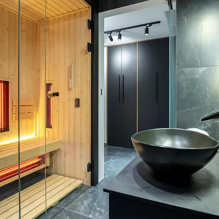 Aparts4u - Kras Apartament B109 Z Prywatna Sauna, Jacuzzi I Widokiem Na Gory Lejlighed *